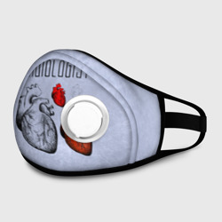 Маска из неопрена Сердце и кардиолог