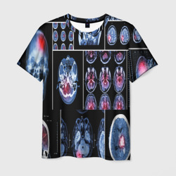 Мужская футболка 3D Неврология