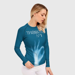 Женский рашгард 3D Врач травматолог - фото 2