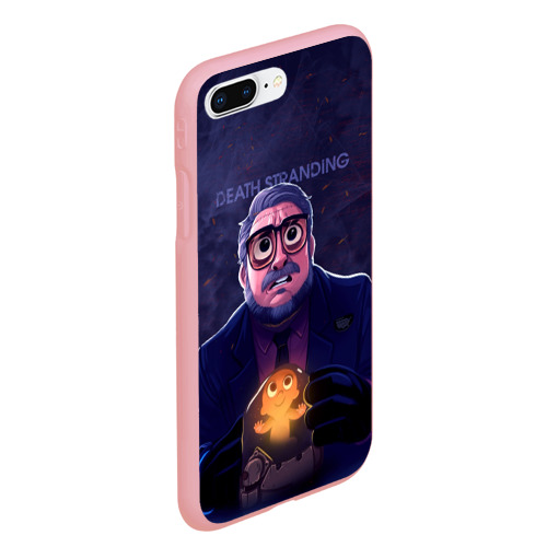 Чехол для iPhone 7Plus/8 Plus матовый Guillermo del Toro, цвет баблгам - фото 3
