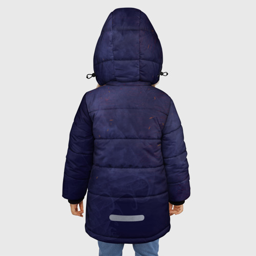 Зимняя куртка для девочек 3D Guillermo del Toro, цвет светло-серый - фото 4