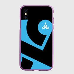 Чехол для iPhone XS Max матовый CS:GO - Cloud9 the form 2018-2019