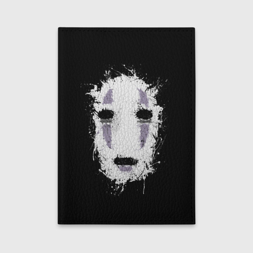 Обложка для автодокументов Маска Безымянного Бога Каонаси, цвет черный