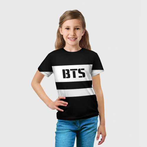 Детская футболка 3D BTS , цвет 3D печать - фото 5