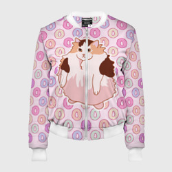 Женский бомбер 3D Loops