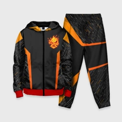 Детский костюм 3D Cyberpunk 2077 самурай демон