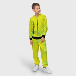 Детский костюм 3D Cyberpunk 2077 yellow - фото 2