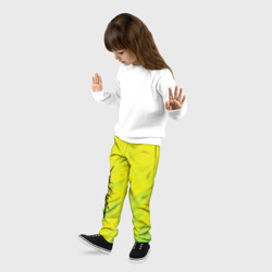 Детские брюки 3D Cyberpunk 2077 yellow - фото 2