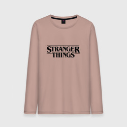 Мужской лонгслив хлопок Stranger things Очень странные дела