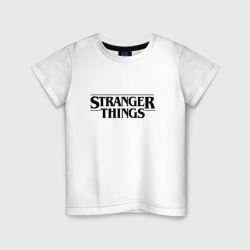 Детская футболка хлопок Stranger things Очень странные дела