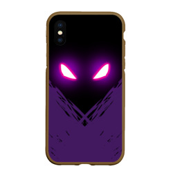 Чехол для iPhone XS Max матовый Fortnite raven Фортнайт ворон