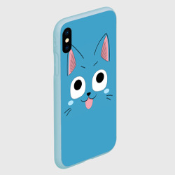 Чехол для iPhone XS Max матовый Хэппи и Нацу Драгнил - фото 2