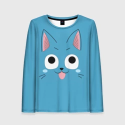 Женский лонгслив 3D Хэппи и Нацу Драгнил