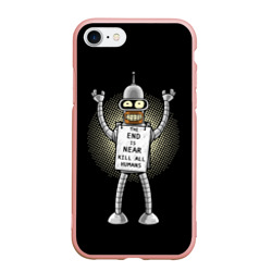 Kill All Humans – Чехол для iPhone 7/8 матовый с принтом купить