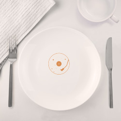 Набор: тарелка + кружка Солнечная пластинка - фото 2