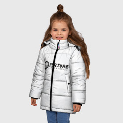 Зимняя куртка для девочек 3D Aperture Labs - фото 2