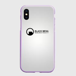 Чехол для iPhone XS Max матовый Black Mesa