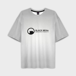 Мужская футболка oversize 3D Black Mesa
