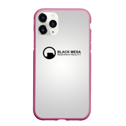 Чехол для iPhone 11 Pro Max матовый Black Mesa