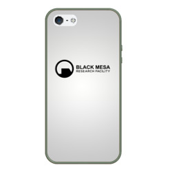 Чехол для iPhone 5/5S матовый Black Mesa