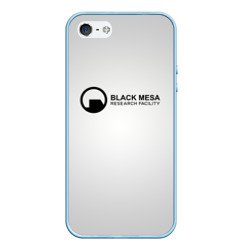 Чехол для iPhone 5/5S матовый Black Mesa
