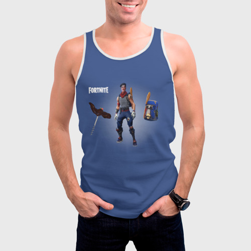 Мужская майка 3D Fortnite Fan Art, цвет 3D печать - фото 3