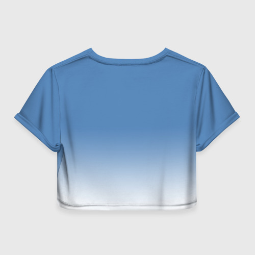 Женская футболка Crop-top 3D Клиника, цвет 3D печать - фото 2