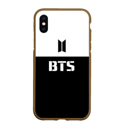 Чехол для iPhone XS Max матовый BTS