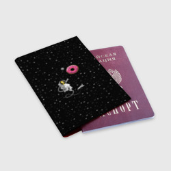 Обложка для паспорта матовая кожа Homer Spaceman - фото 2