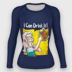 Женский рашгард 3D Disenchantment: I Can Drink It!