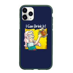 Чехол для iPhone 11 Pro матовый Disenchantment: I Can Drink It!