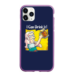 Чехол для iPhone 11 Pro Max матовый Disenchantment: I Can Drink It!