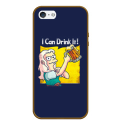 Чехол для iPhone 5/5S матовый Disenchantment: I Can Drink It!