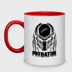 Кружка двухцветная Predator