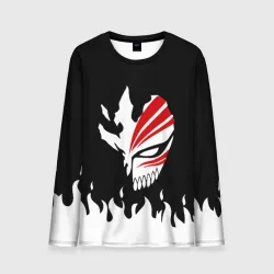 Мужской лонгслив 3D Bleach на спине Блич