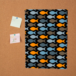 Постер Рыбки паттерн - фото 2