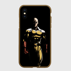 Чехол для iPhone XS Max матовый One-Pucnh Man