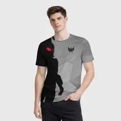 Мужская футболка 3D Хищник Predator - фото 2