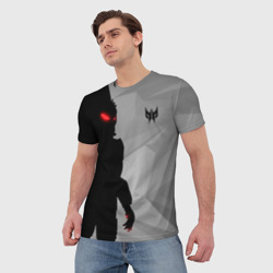Мужская футболка 3D Хищник Predator - фото 2