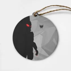 Деревянная игрушка круг Хищник Predator