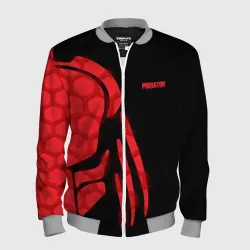 Мужской бомбер 3D Хищник Predator