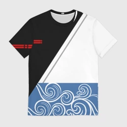 Мужская футболка 3D Gintama Sakata Gintoki Саката Гинтоки Гинтама