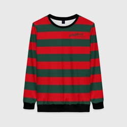 Женский свитшот 3D Свитер Фредди Крюгера