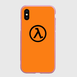 Чехол для iPhone XS Max матовый Half-Life