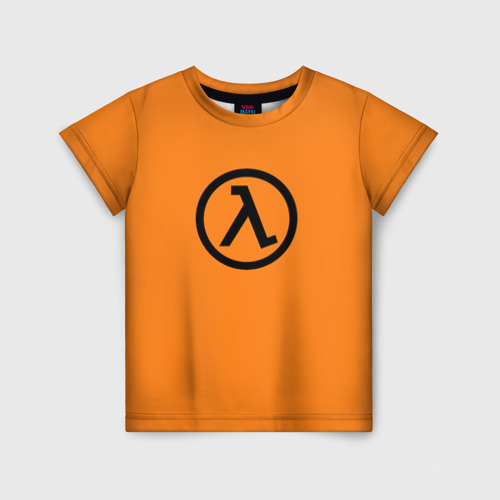 Детская футболка 3D с принтом Half-Life, вид спереди #2