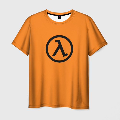 Мужская футболка с принтом Half-Life, вид спереди №1