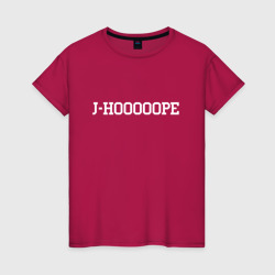 Женская футболка хлопок J-hope BTS