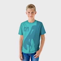 Детская футболка 3D Хацуне Мику 01 - фото 2