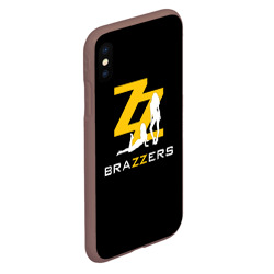 Чехол для iPhone XS Max матовый Brazzers - фото 2