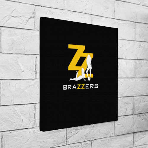 Холст квадратный Brazzers, цвет 3D печать - фото 3